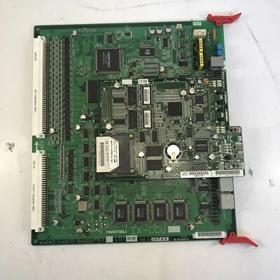 IWATSU IX-CCU Central Control Unit Card w/ IX-CFMU  - Image 1 of 4