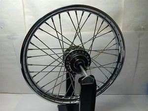 Harley-Davidson 2014 Street Bob Front Wheel Laced Chrome 21x2.5 25mm Axle - Picture 1 of 9