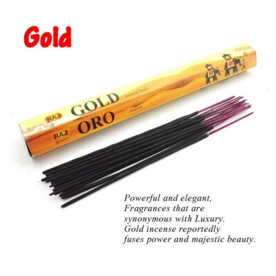 Palos de incienso de yoga a granel 20 palos limpieza del hogar bendiciones aromaterapia cuadrados Foto 1 de 4