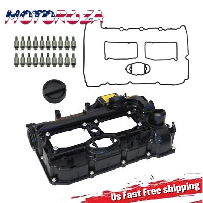 Valve Cover Kit Fit For 12-18 BMW N20 228i 320i 328i 528i xDrive X3 X5 X1 Z4 L4 - Image 1 of 4