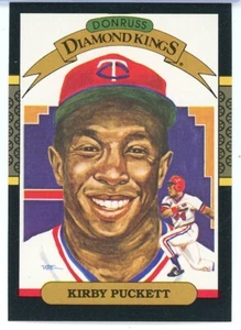1987 Donruss Diamond Kings #19 Kirby Puckett HOF NR-MT - #1391 - Picture 1 of 2