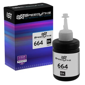 Compatible for Epson T664120 Ink Cartridge for 664 Black Expression ET-2500 - Picture 1 of 5
