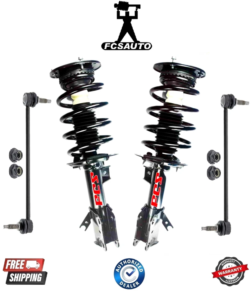 Puntal de suspensión delantera completo FCS y barra estabilizadora para Ford Fusion 13-20 Foto 1 de 1