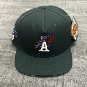 TWNTY TWO GREEN CITY OF ANGELS CROWN SNAPBACK NEW w/Tags - Picture 1 of 7