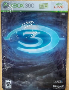 NUEVO SELLADO Xbox 360 Halo 3 Edición Limitada Metal Lata **DISCO SUELTO Interior** - Imagen 1 de 4