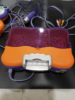 Vtech VSmile TV Learning Console W/ 1 Controller Built In Microphone & 7 Games - Image 1 of 4