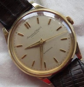International Watch Co. I.W.C. automatic mens wristwatch gold filled case - Picture 1 of 11