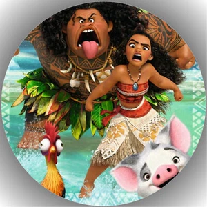 Tortenaufleger Geburtstag Party Tortenbild Fondant - Oblate Vaiana  P2 - Bild 1 von 1