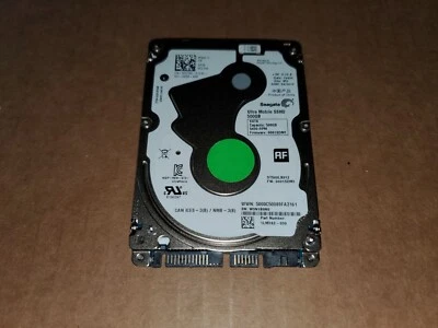 Disco duro SATA Seagate ST500LX012 500 GB Ultra Móvil SSHD 8 GB NAND Flash 5 mm 2,5" Foto 1 de 3