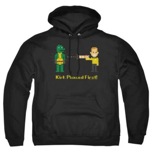Star Trek "Kirk Phased First" Pullover Hoodie, Sweatshirt or Long Sleeve Tee - Picture 1 of 10