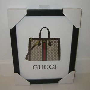 GUCCI HANDTASCHE TASCHE GELDBEUTEL BILD 14" X 18" - Bild 1 von 2
