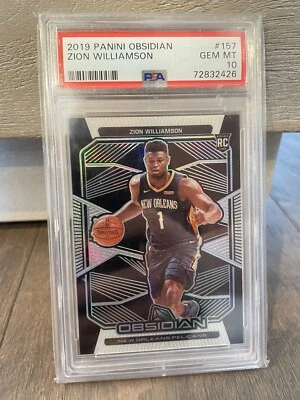 Zion Williamson Obsidian RC Card. (PSA 10)🔥🔥🔥🔥 - Image 1 of 3