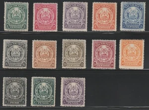 Nicaragua 1905 Sc # 179-91 MNH OG - Picture 1 of 1