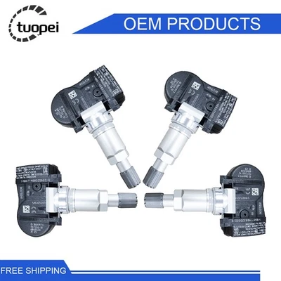 4PCS TPMS Tyre Pressure Sensor For Kia Sportage Hyundai 52933D9100 - Image 1 of 4