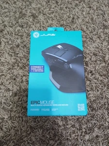 JLAB EPIC WIRELESS MOUSE FOR PC, LAPTOP, MICE, 2,4G, BLUETOOTH BLACK BRAND NEW - Picture 1 of 2