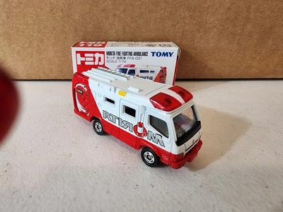 Ambulancia Bomberos Tomy Morita FFA-001 Escala 1/74 Nueva en Caja (Leer) Foto 1 de 4