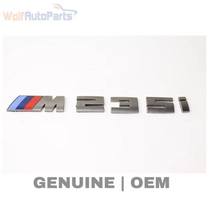 2020-2023 BMW M235I XDRIVE GRAN COUPE 2.0L - REAR Trunk Emblem / Badge (M235i) - Picture 1 of 5