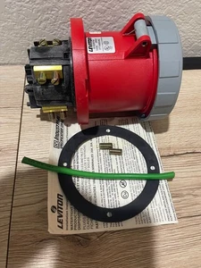 NEU LEVITON / HUBBELL 5100R7W PIN & SLEEVE BUCHSE - Bild 1 von 4