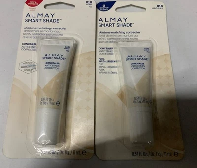 2 Almay Smart Shade Skintone Matching Concealer 010 My Best Light Retired VHTF - Image 1 of 2