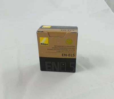 Batería Nikon EN-EL5 para Coolpix P3 P4 P5000 S10 3700 4200 5200 5900 7900 Foto 1 de 4