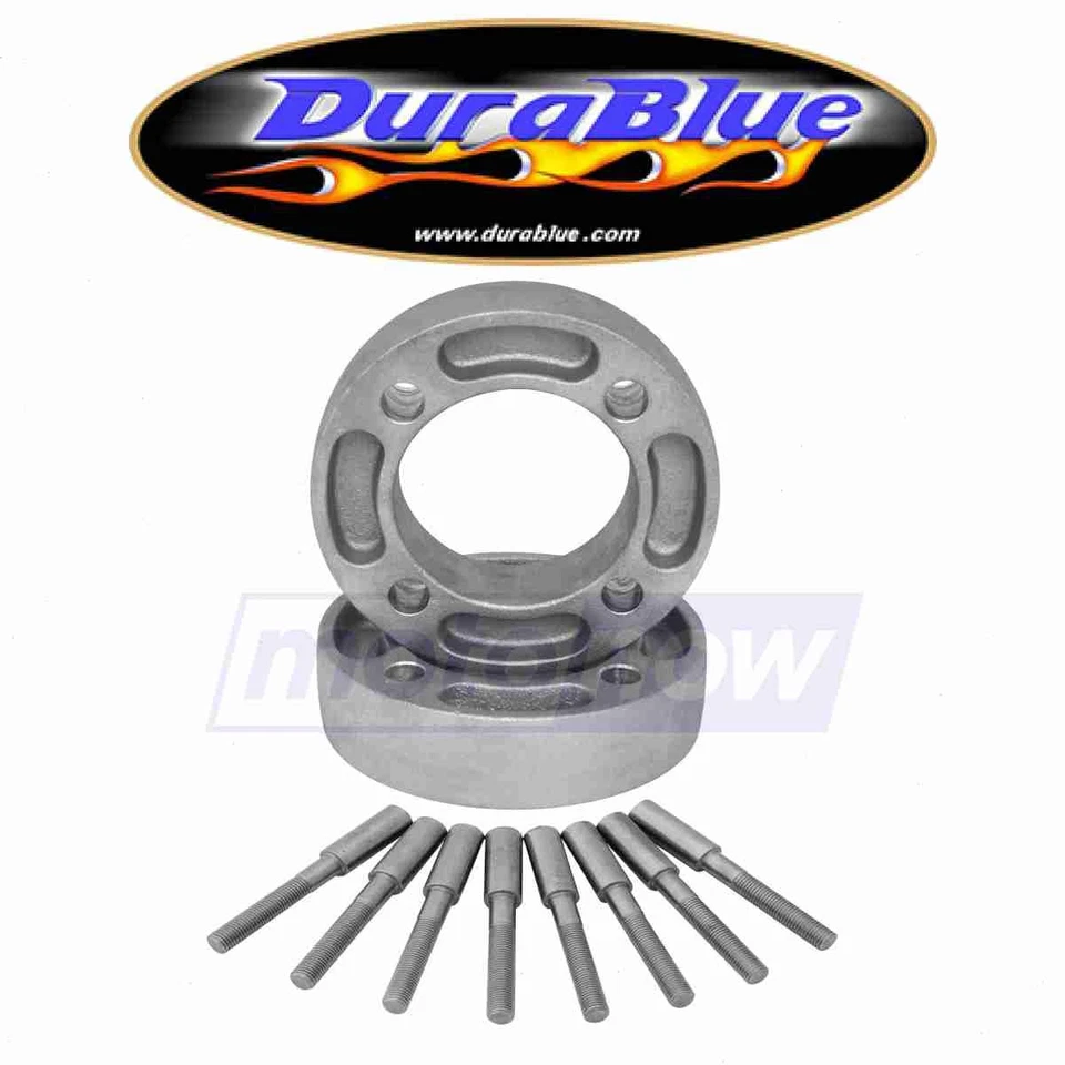 Dura Blue Rear EZ Fit Aluminum Wheel Spacers for 2003 Cannondale Glamis 440 nk - Imagem 1 de 4
