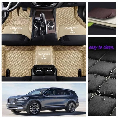 Handmade Fit Lincoln Aviator 2020-2025 Car Floor Mats Cargo Liner Auto Carpets - Изображение 1 из 4