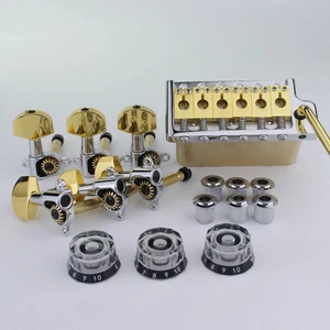 Un juego de puente de guitarra trémolo estilo PRS kit de instalación completo para estilo de guitarra ST - Imagen 1 de 12