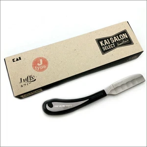 KAI Salon Select Ruffy Holder J Tipo Manico Rasoio Strumento Barbiere Giapponese KSS-LFSJ - Foto 1 di 2