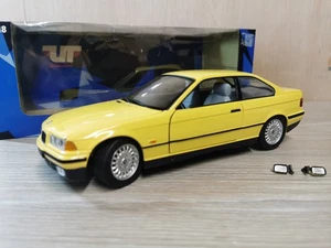 UT Models 1/18 Scale Diecast 180 023320 BMW 3-Series Coupe Yellow (E36) - Picture 1 of 7