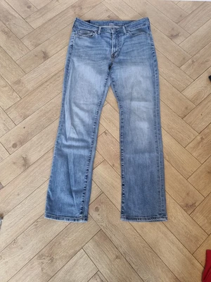 Mens Jeans Abercombie & Fitch 32W 32L Blue Straight Fit - Image 1 of 2