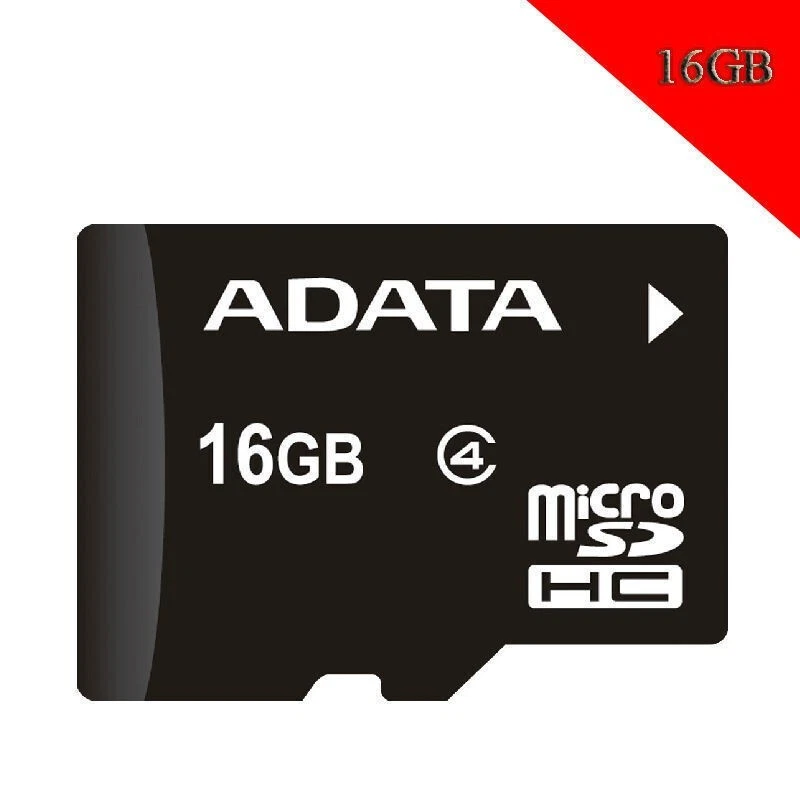 ADATA Class 4 16GB MicroSDHC TF Flash Memory Card - Image 1 of 1