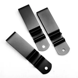 K Sheath Waist Clip Accessory Waist Sheath Back Clip Stainless Holsters Clip Set - Picture 1 of 8