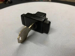 Nissan Skyline R31 Silohette glovebox lock and key black - Picture 1 of 5