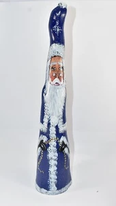 DE COLECCIÓN CINDY ROYALL MADERA 22" H PINTADA A MANO ESTATUA DE SANTA - Imagen 1 de 11