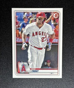 2020 Bowman Mike Trout #1 Baseball Card Los Angeles Angels