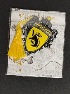 Harry Potter Hufflepuff Metall Lesezeichen mit Quaste - Beutekiste 2018 BRANDNEU - Bild 1 von 6