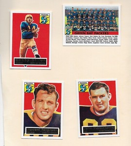 1994 Topps Archives Gold 1956 Packers Team, Dillon, Knafelc, Rote, Forester, etc