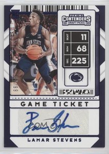 2020-21 Contenders Draft Picks Game Ticket Blue /99 Lamar Stevens Rookie Auto RC