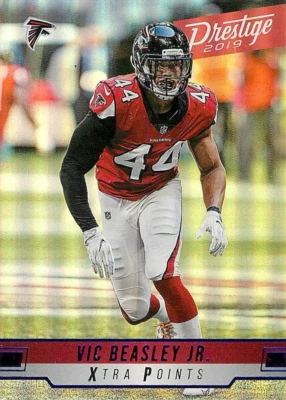 2019 Prestige Xtra Points Blue #145 Vic Beasley Jr.  FALCONS - Image 1 of 2