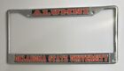 ALUMNI OKLAHOMA STATE License Plate Frame  6"x12" METAL Officially Licensed