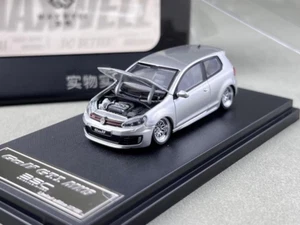 Maxwell 1:64 Silver VW Golf GTI MK6 VIP BBS Sports Model Diecast Metal Car - Picture 1 of 8