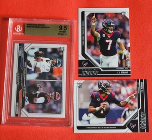 Tarjeta de novato CJ STROUD BGS 9,5 GEMA COMO NUEVA 3 PANINI INSTANTÁNEO #d1/749 Joe Burrow +2 RC - Imagen 1 de 8