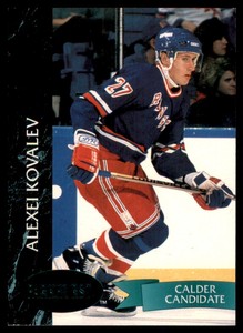 1992-93 Parkhurst Alexei Kovalev New York Rangers #109