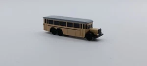 Modello autobus epoca scala Z, 1:220 stampato in resina, dipinto a mano - Photo 1/8