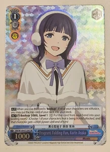 Weiss LL! Idol Fest 2 SIN/W109-E129S SR Foil EN English Promo - Picture 1 of 2