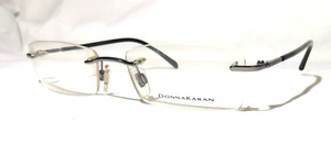 Nuovi occhiali da vista Donna Karan DK 3521, 52-17-135 montatura argento/nero senza montatura, Italia - Foto 1 di 11