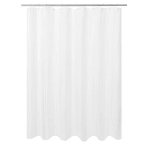 Ultimate Waterproof Fabric Shower Curtain or Liner Machine Washable Breathabl... - Picture 1 of 6