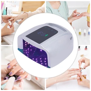 96W UV LED Nail Light Manicure Cordless Nail Lamp Nail Dryer Rechargeable Gift - Picture 1 of 12