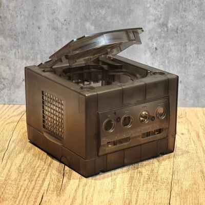 Replacement Casing / Shell / Case Nintendo Gamecube Console - Transparent Black - Image 1 of 4