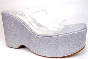 NEW! Call It Spring Women's NEWHEIGHTS Platform Clear Casual Sandals Size 9.0 M - Picture 1 of 15